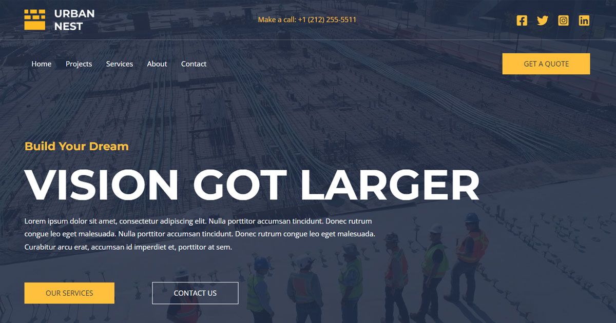 Contact Us - Construction Company