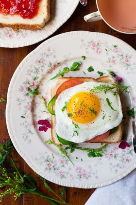 Omelet -half fry