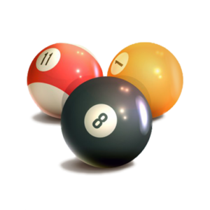 billiard balls