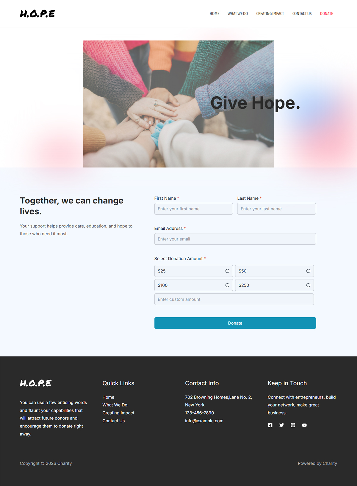 Donate