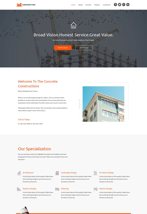 Construction