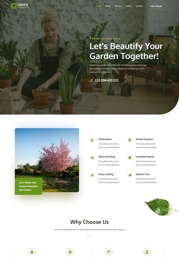 Gardening & Landscaping