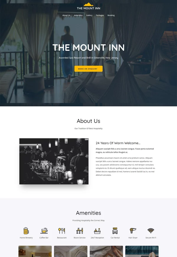 Hotel and BnB