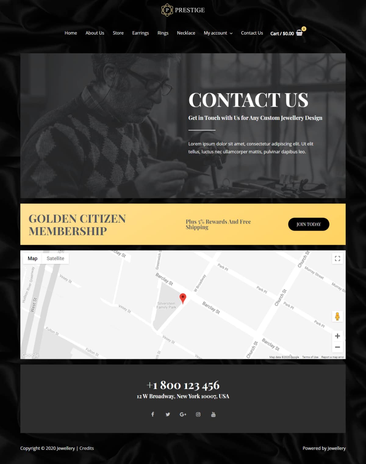 jewellerycontactus site Demos