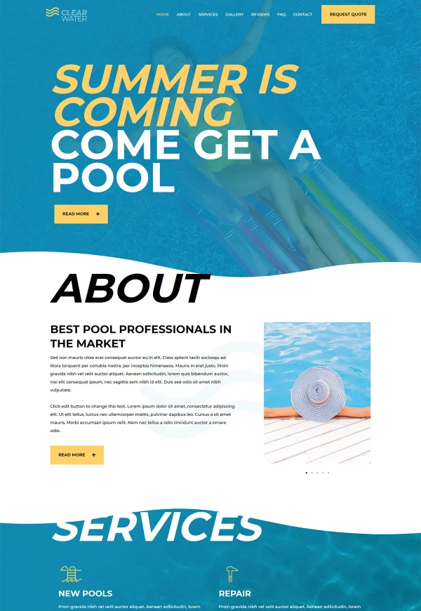 Swimming Pool Services