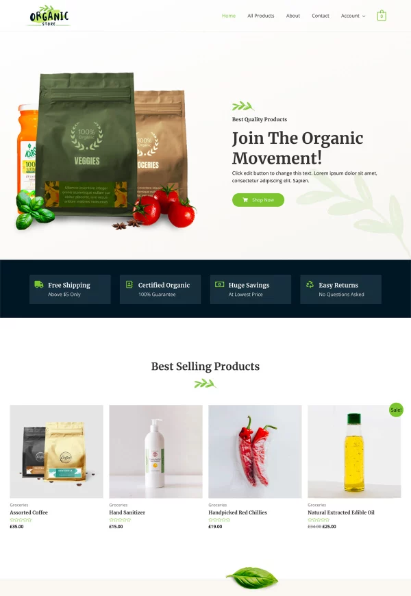 Organic Store