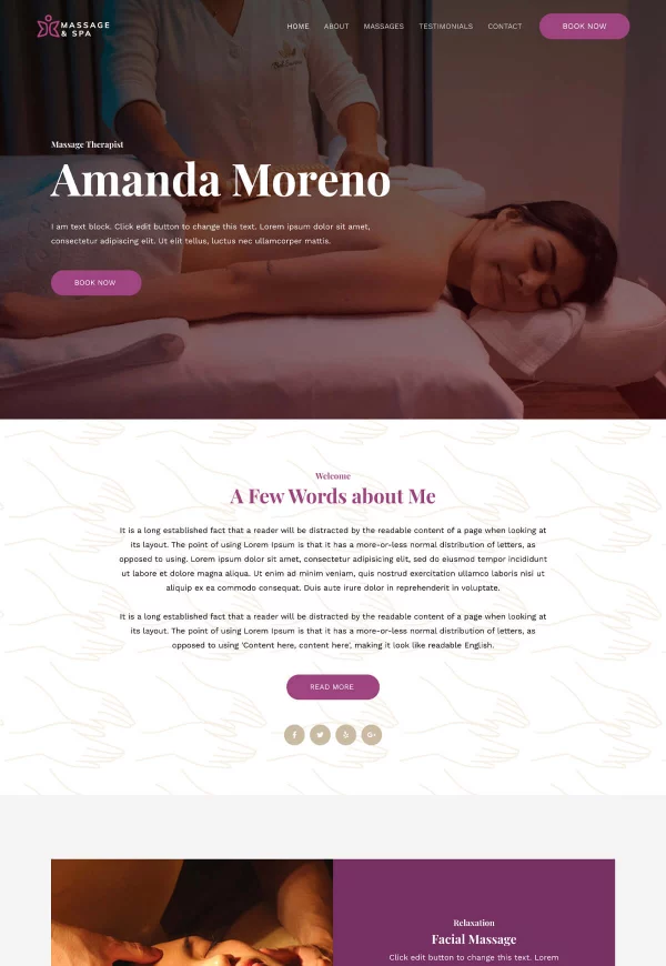 Massage Therapist