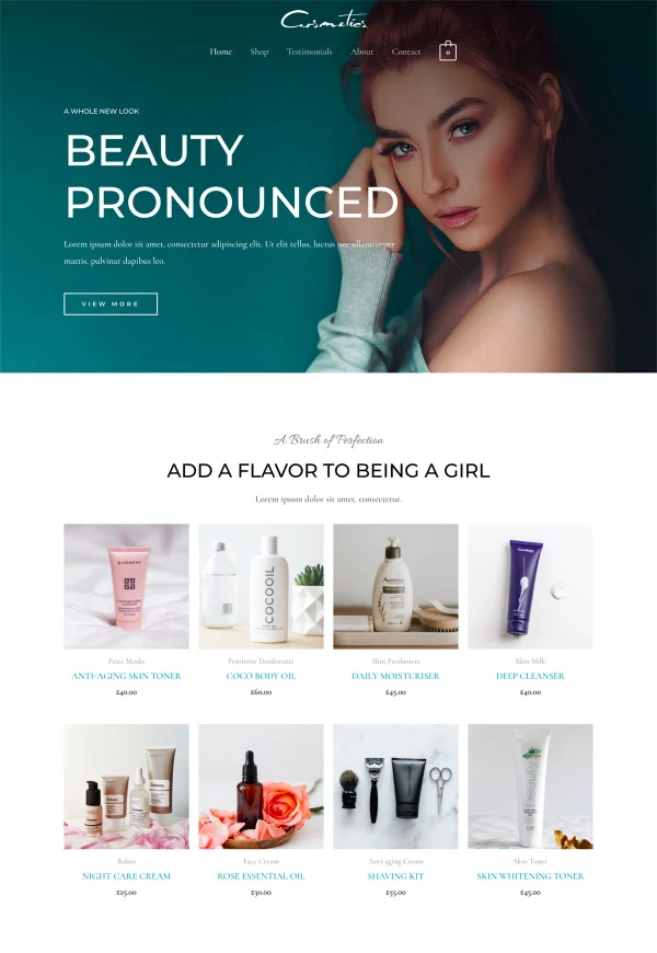 Cosmetics Store