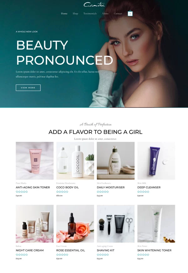 Cosmetics Store