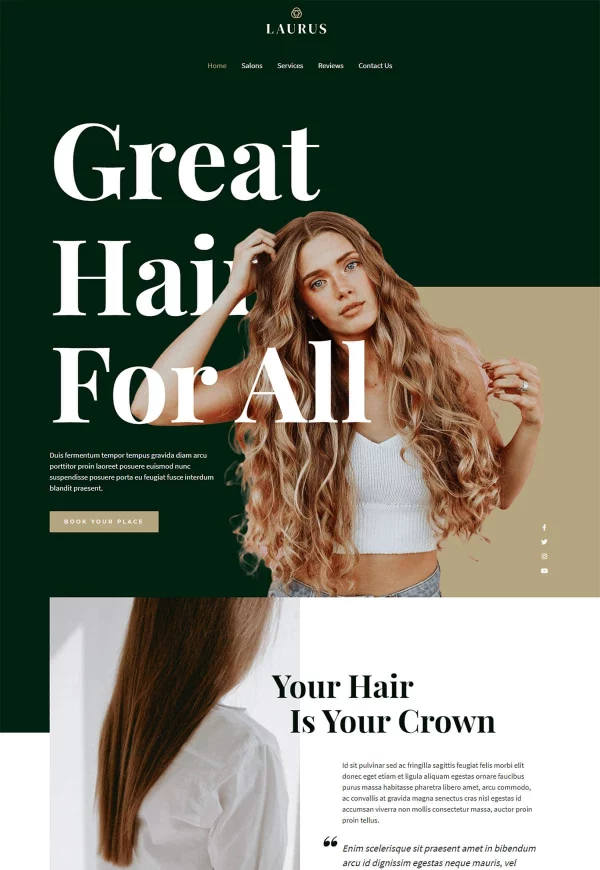 Hairdressers and Hair Salons