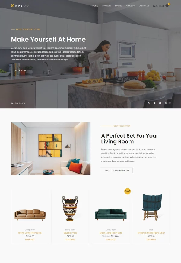 Online Furniture Store
