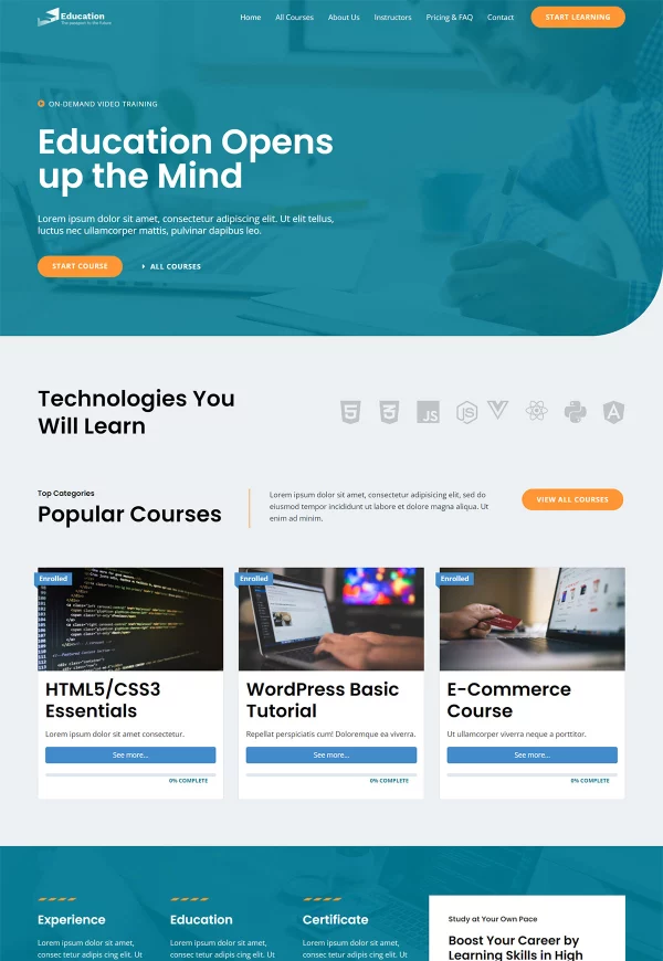 Online Courses