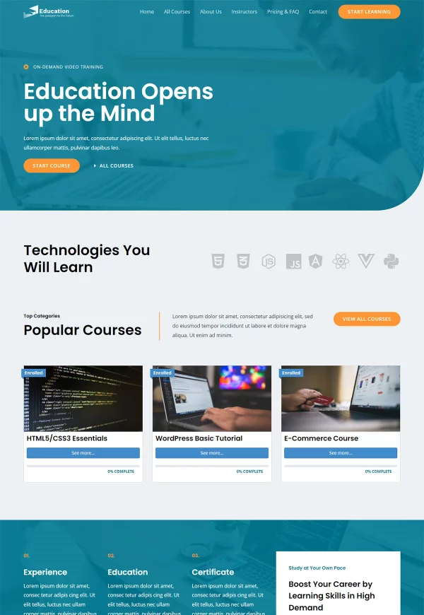 Online Courses