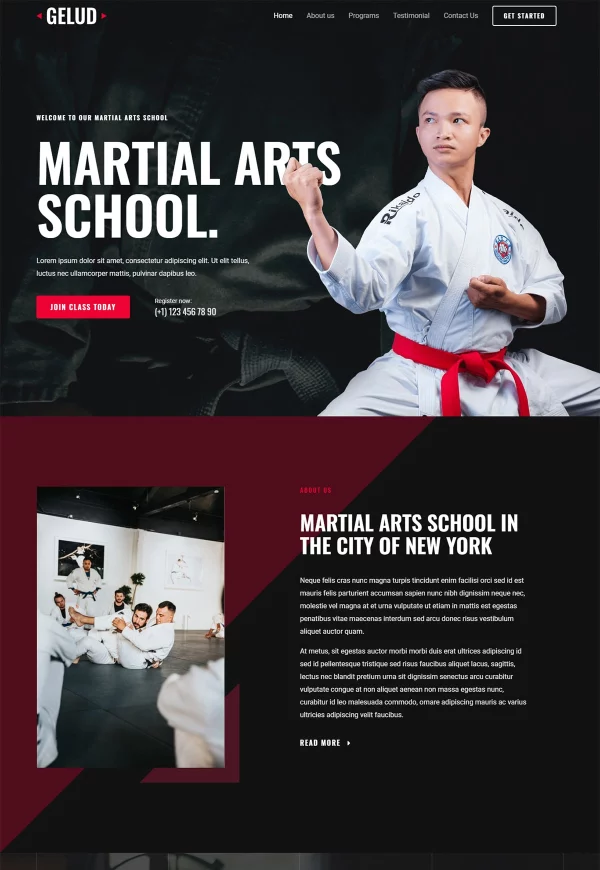 Martial Arts School