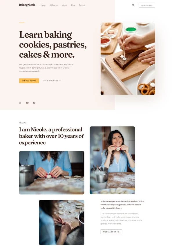 Learn Baking