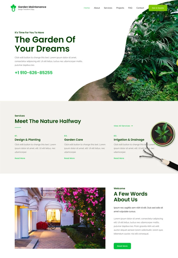 Garden Maintenance