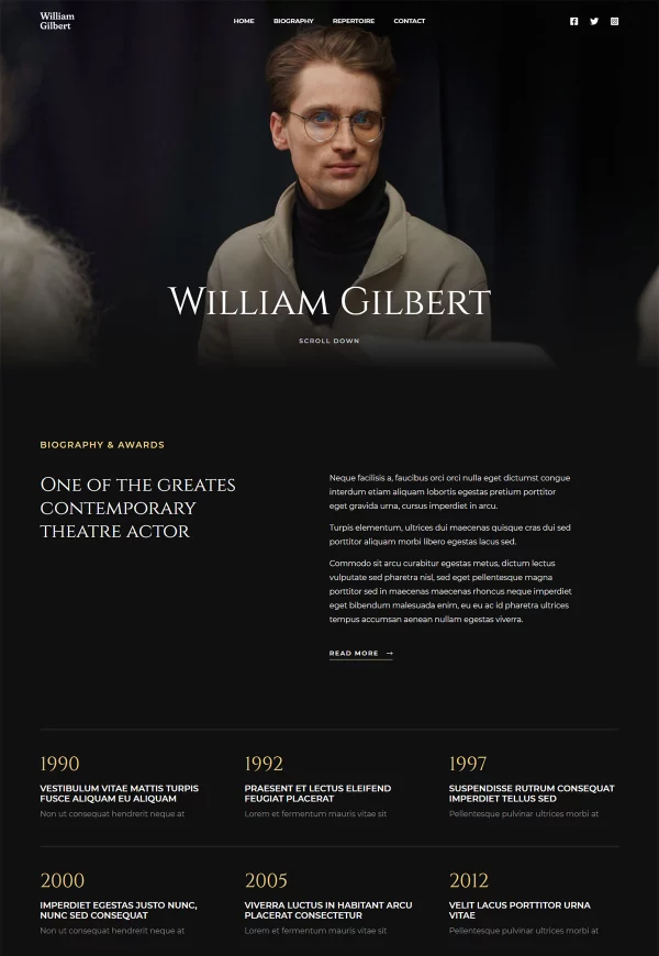 Theatre Artist