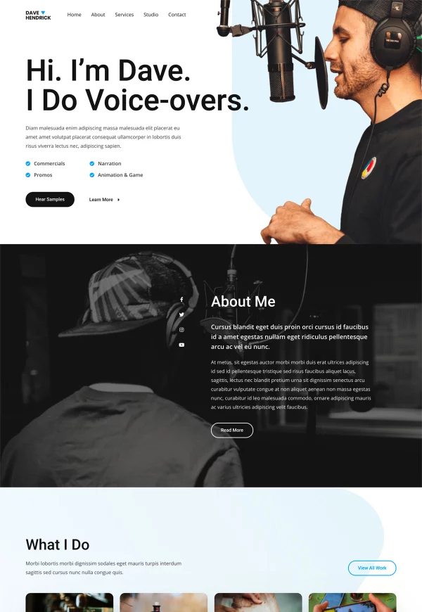 Freelance Voice-over Artist