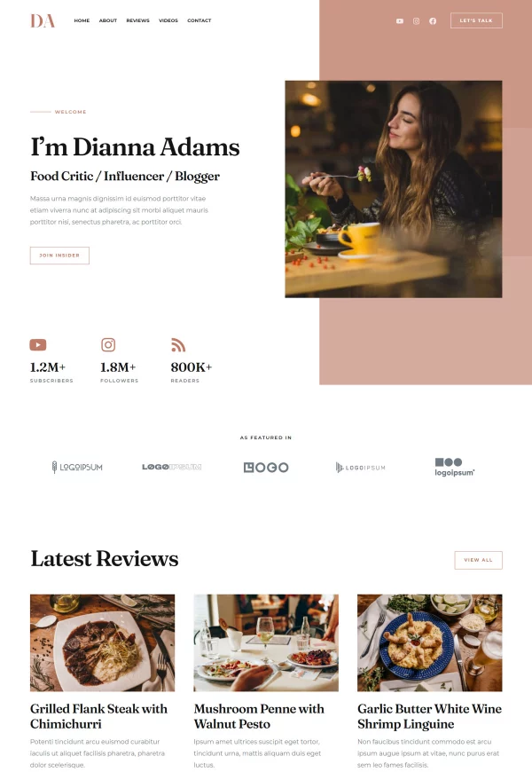 Food Blogger & Influencer
