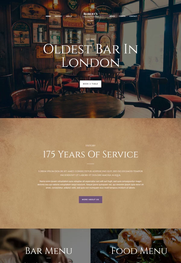 Wine Bar and Restaurant