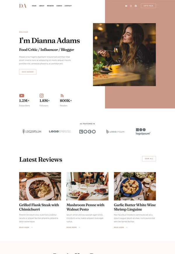 Food Blogger & Influencer