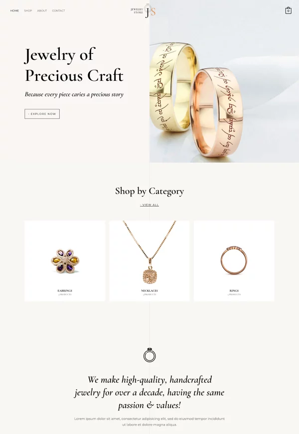 Jewellery Store