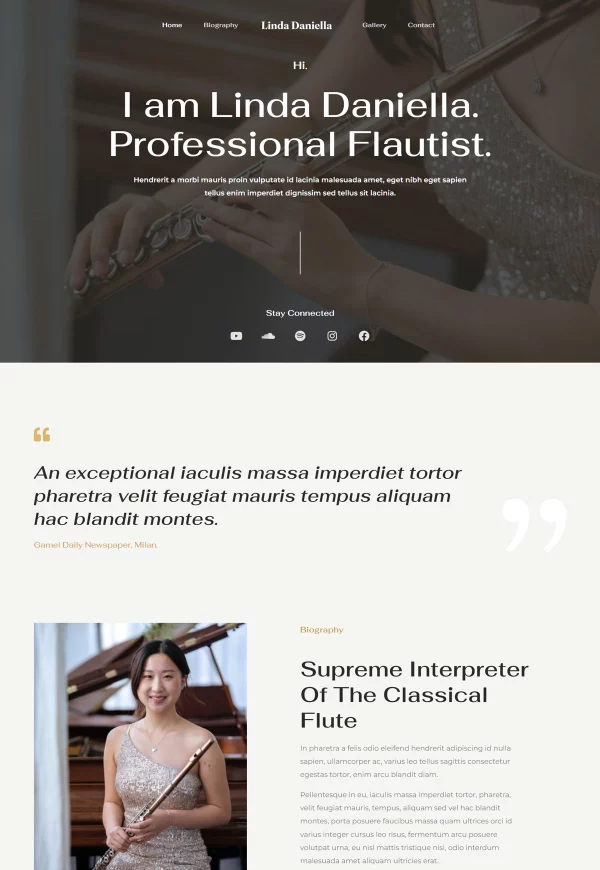 Flute Artist