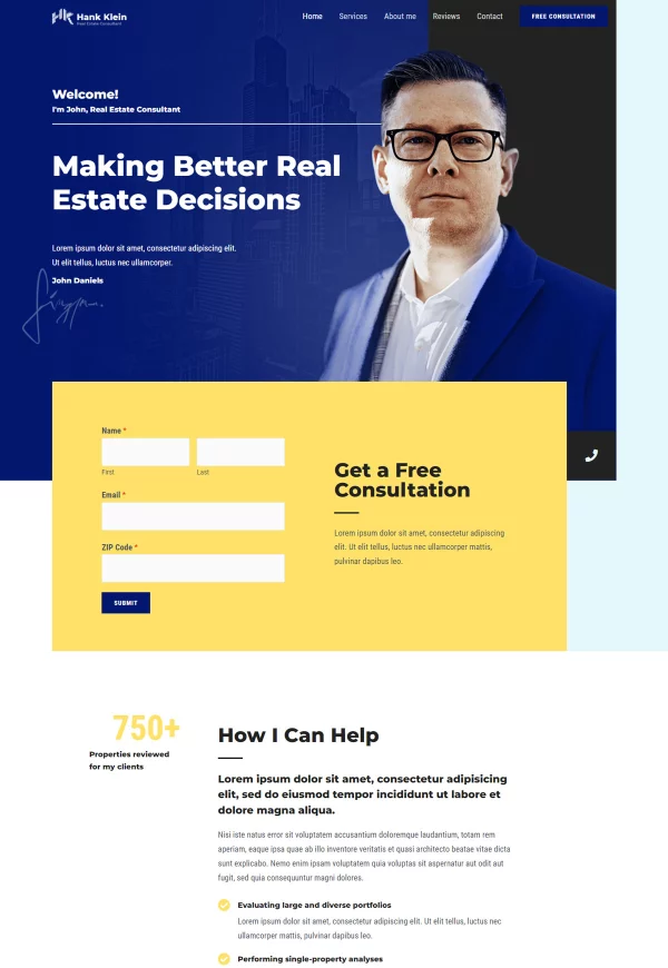 Real Estate Consultant