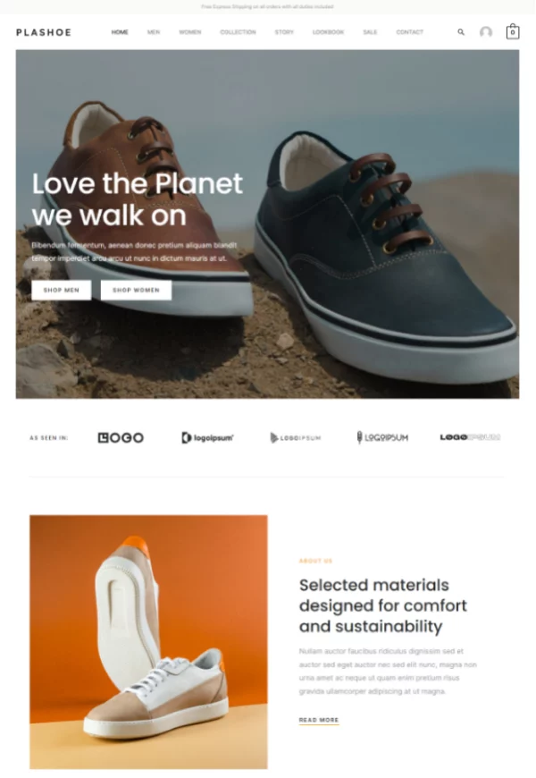 Recycled Shoe Store