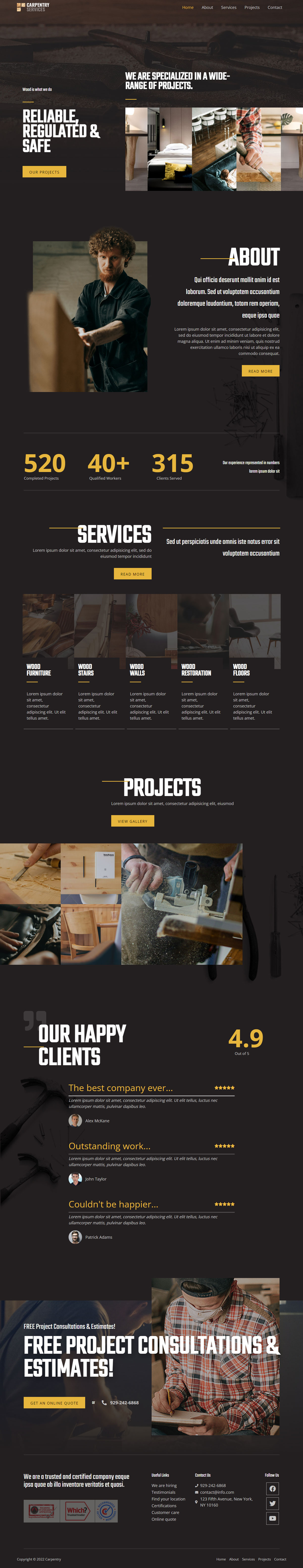Carpentry