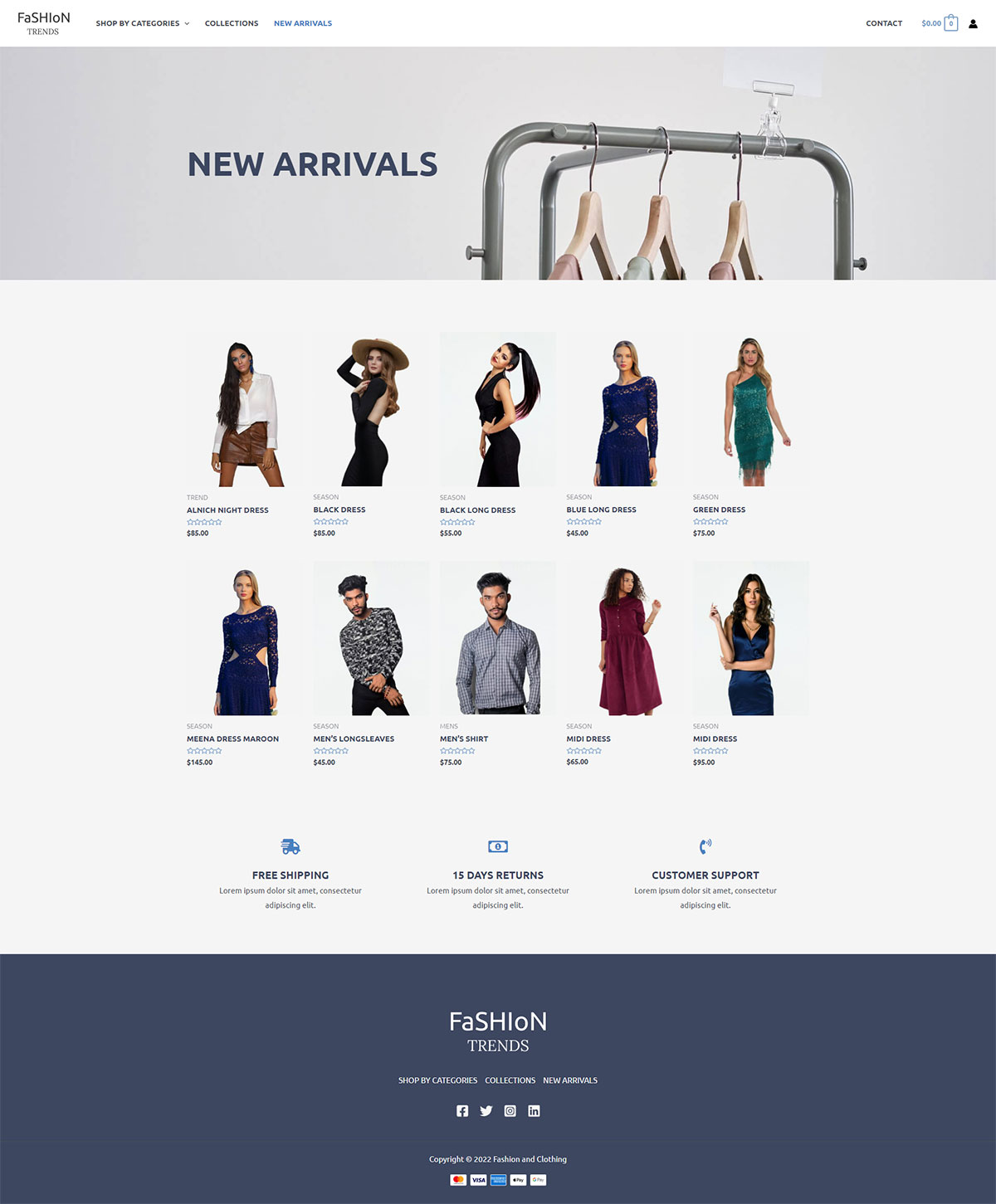 NEW ARRIVALS