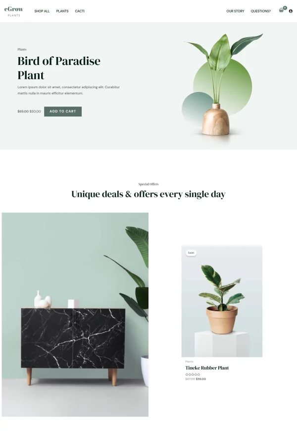 eGrow Plants
