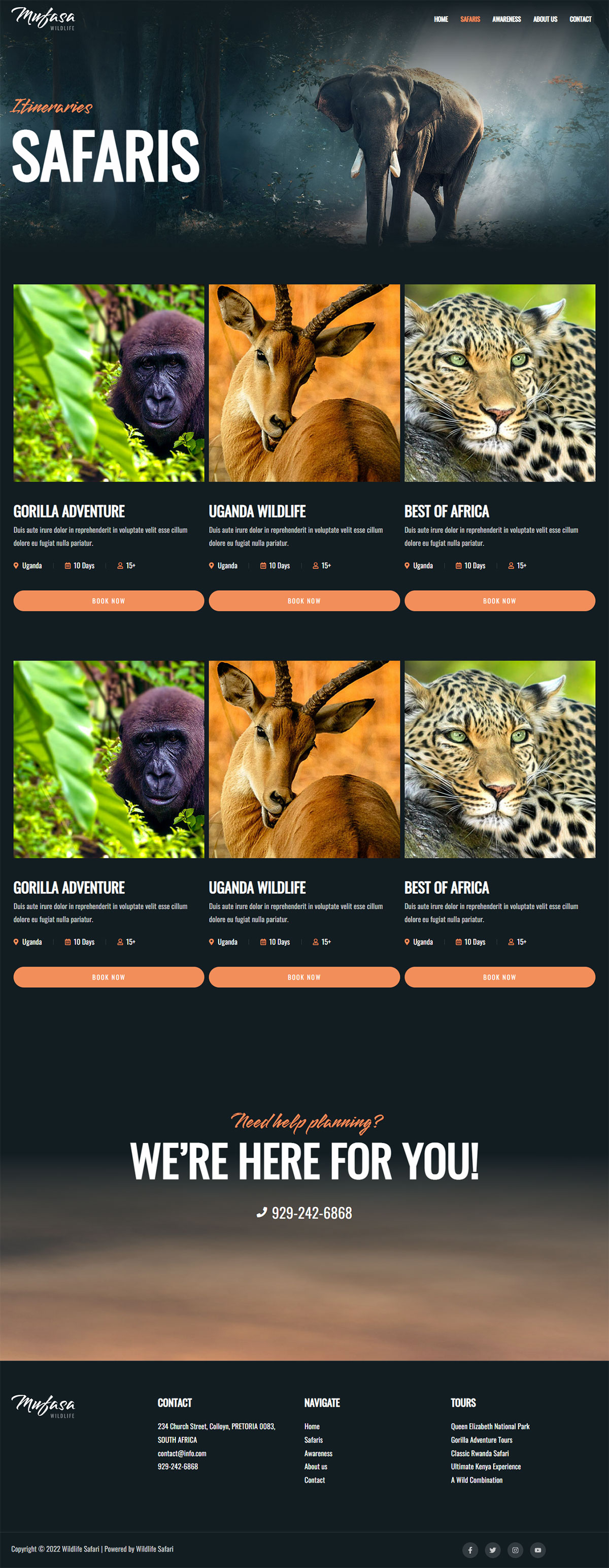 Safaris
