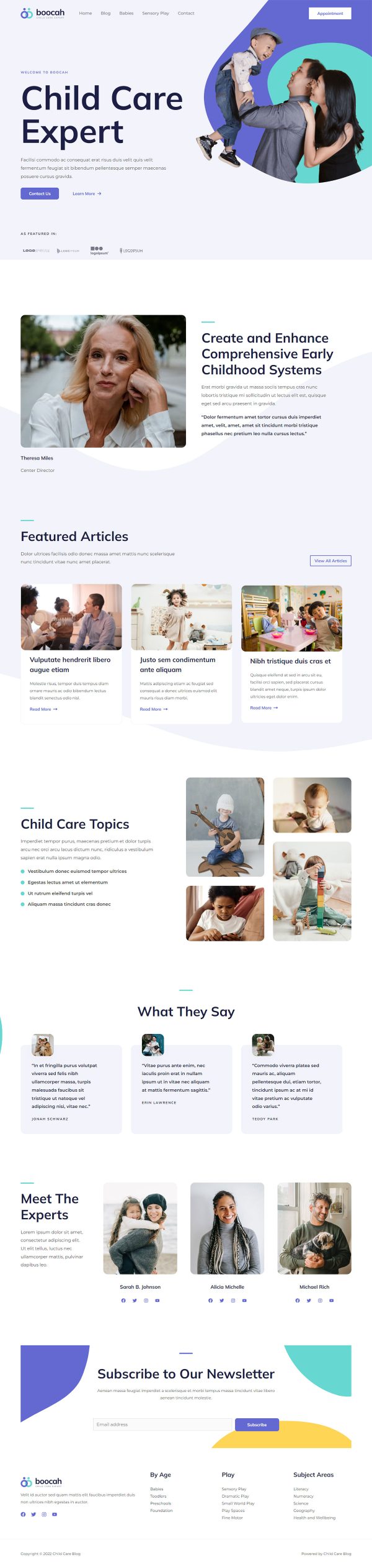 Child Care Blog