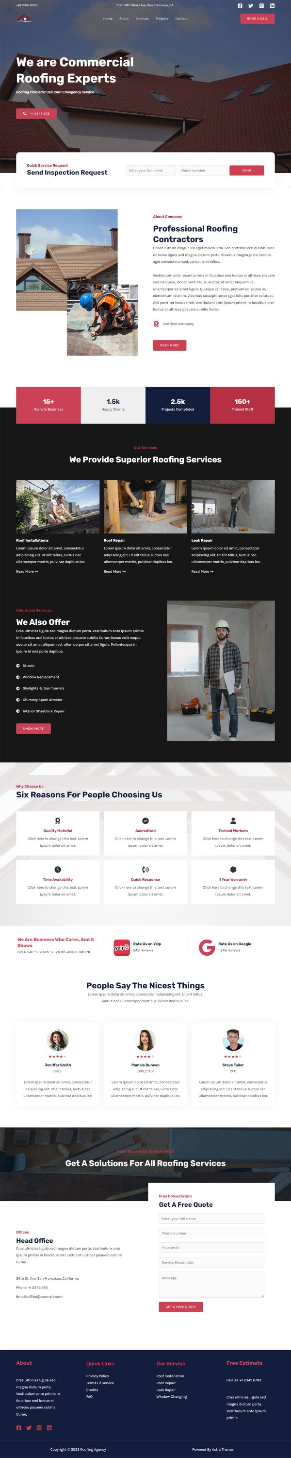 Roofing Agency