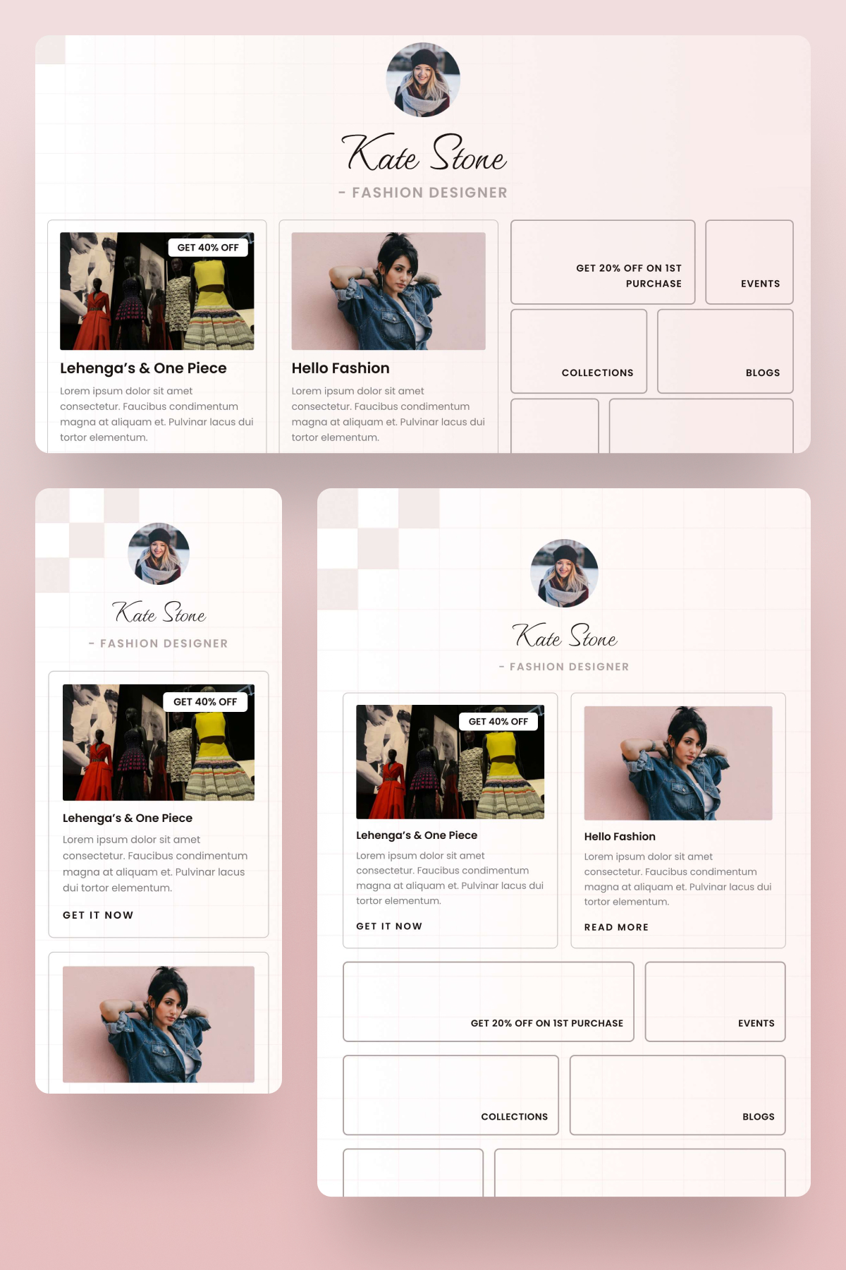 Kate Stone &#8211; Fashion Designer