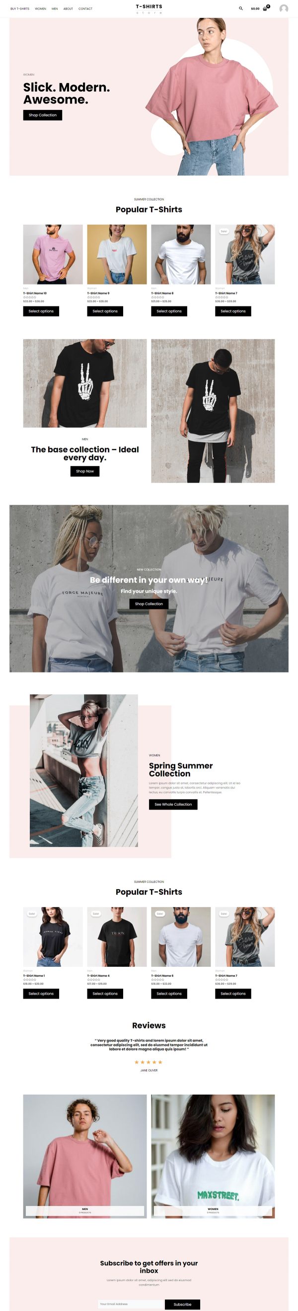 T-Shirts Store