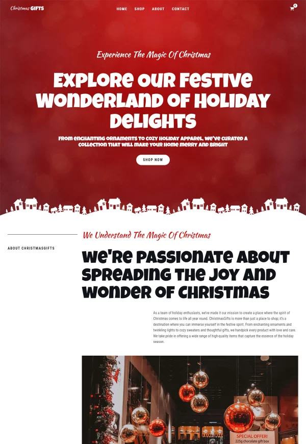 Christmas Shop