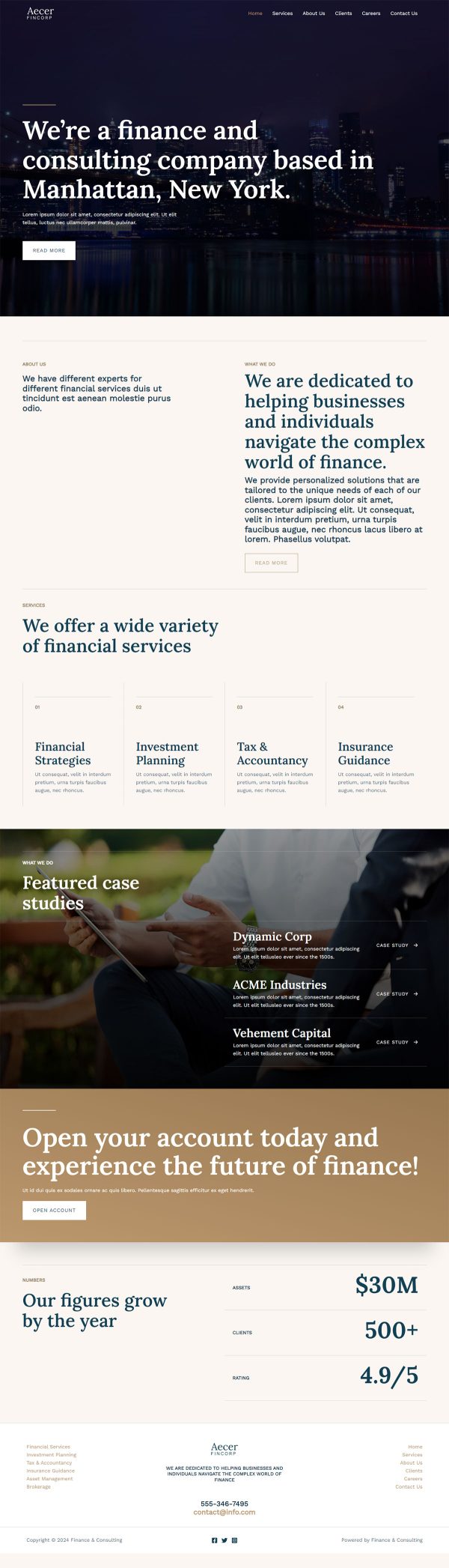 Finance & Consulting