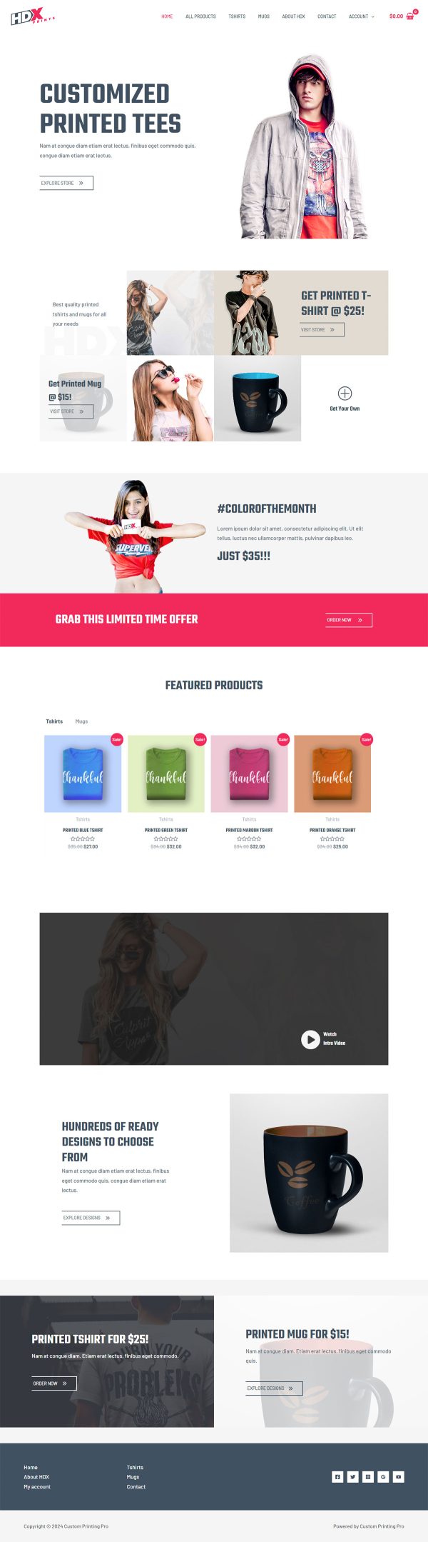Custom Printing Pro