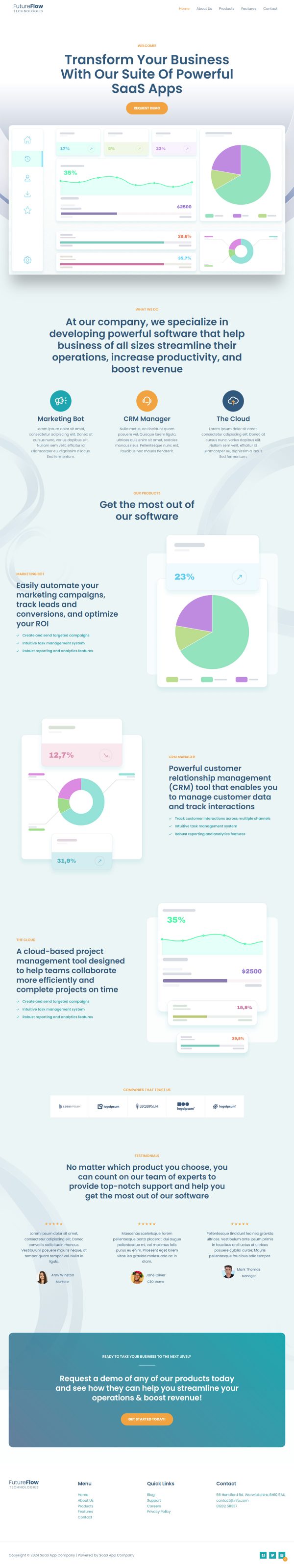 SaaS App Company