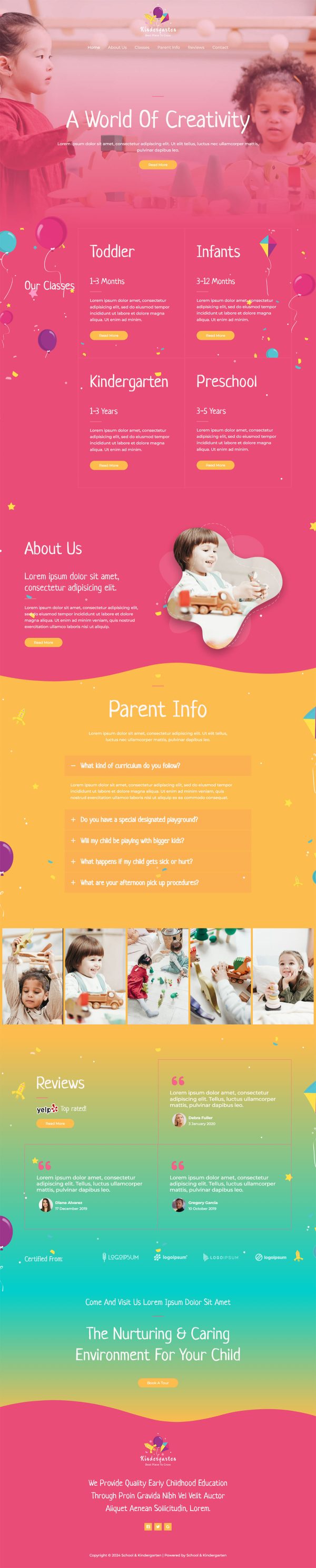 School & Kindergarten