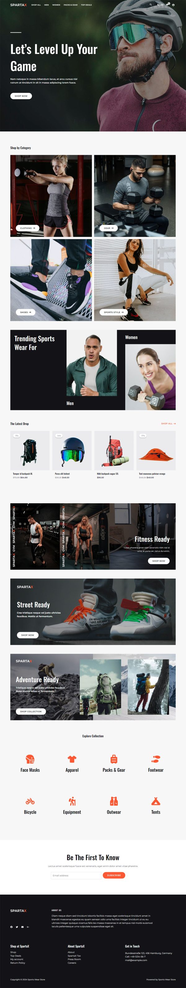 Sports Wear Store