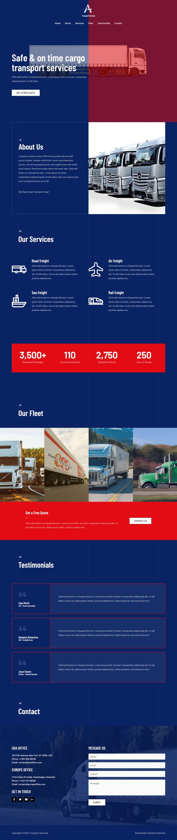 Transport Services