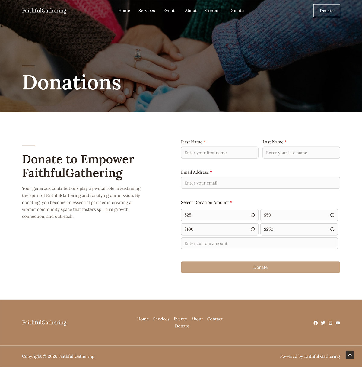 Donation