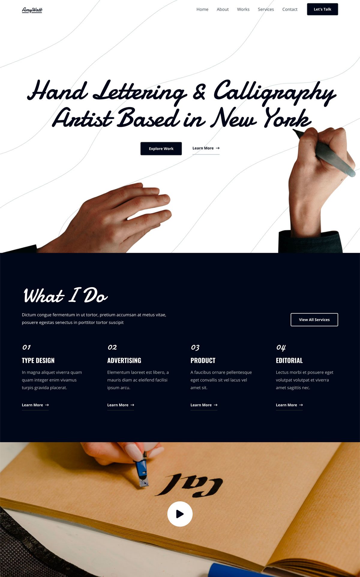Calligraphy Artist