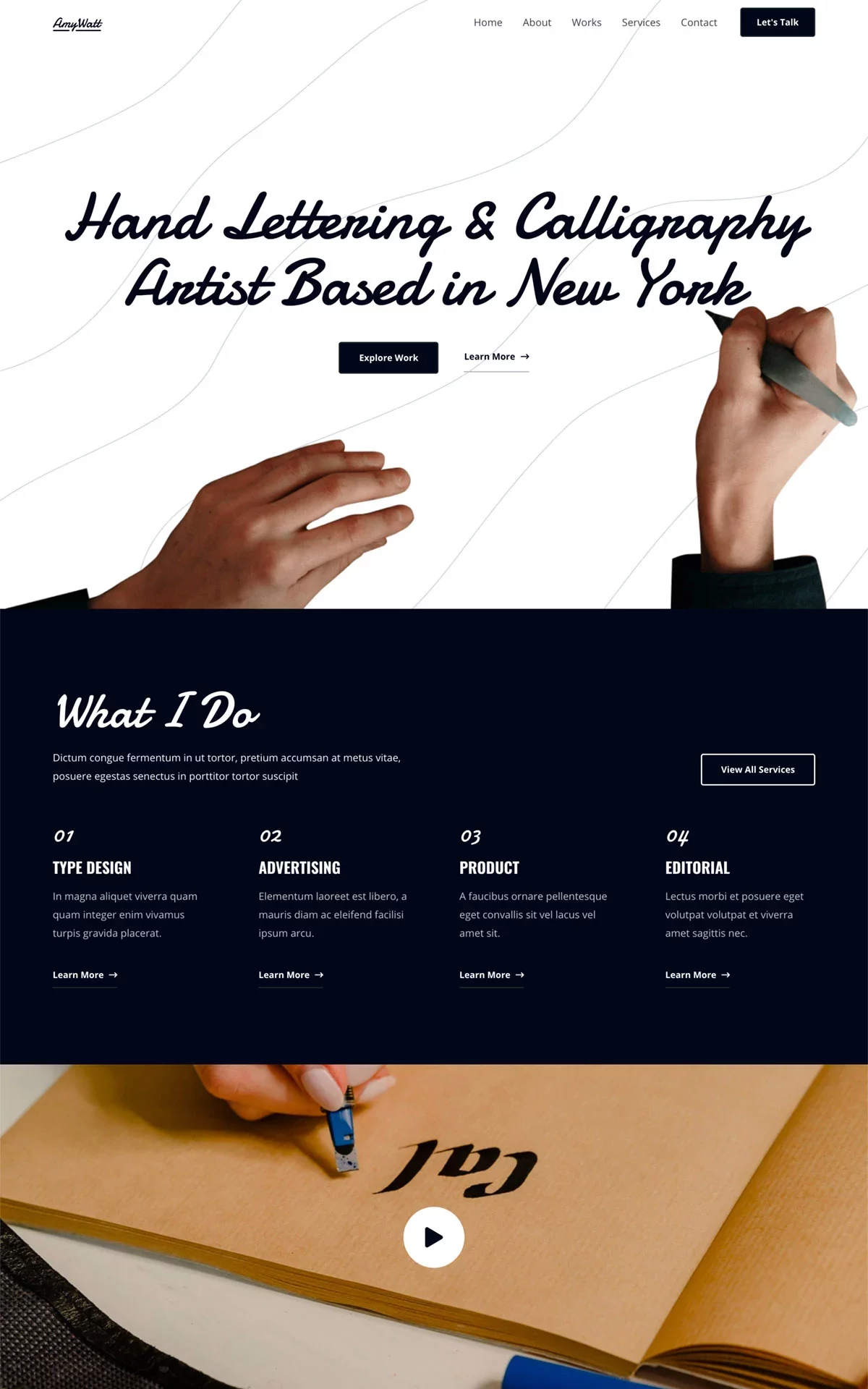 Calligraphy Artist