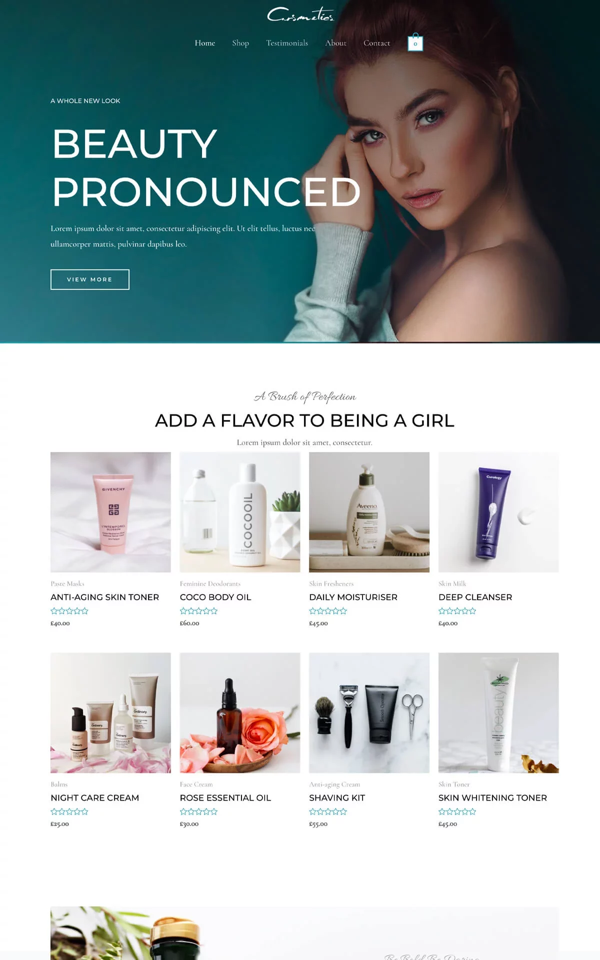 Cosmetics Store