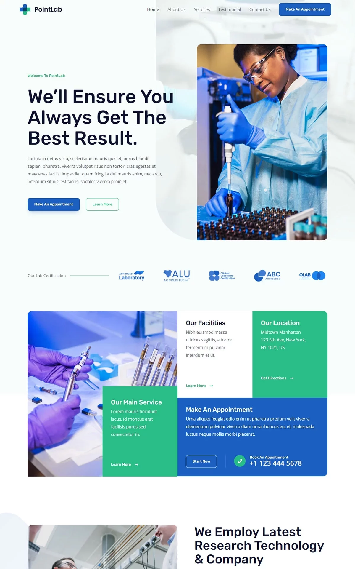 Diagnostics Lab