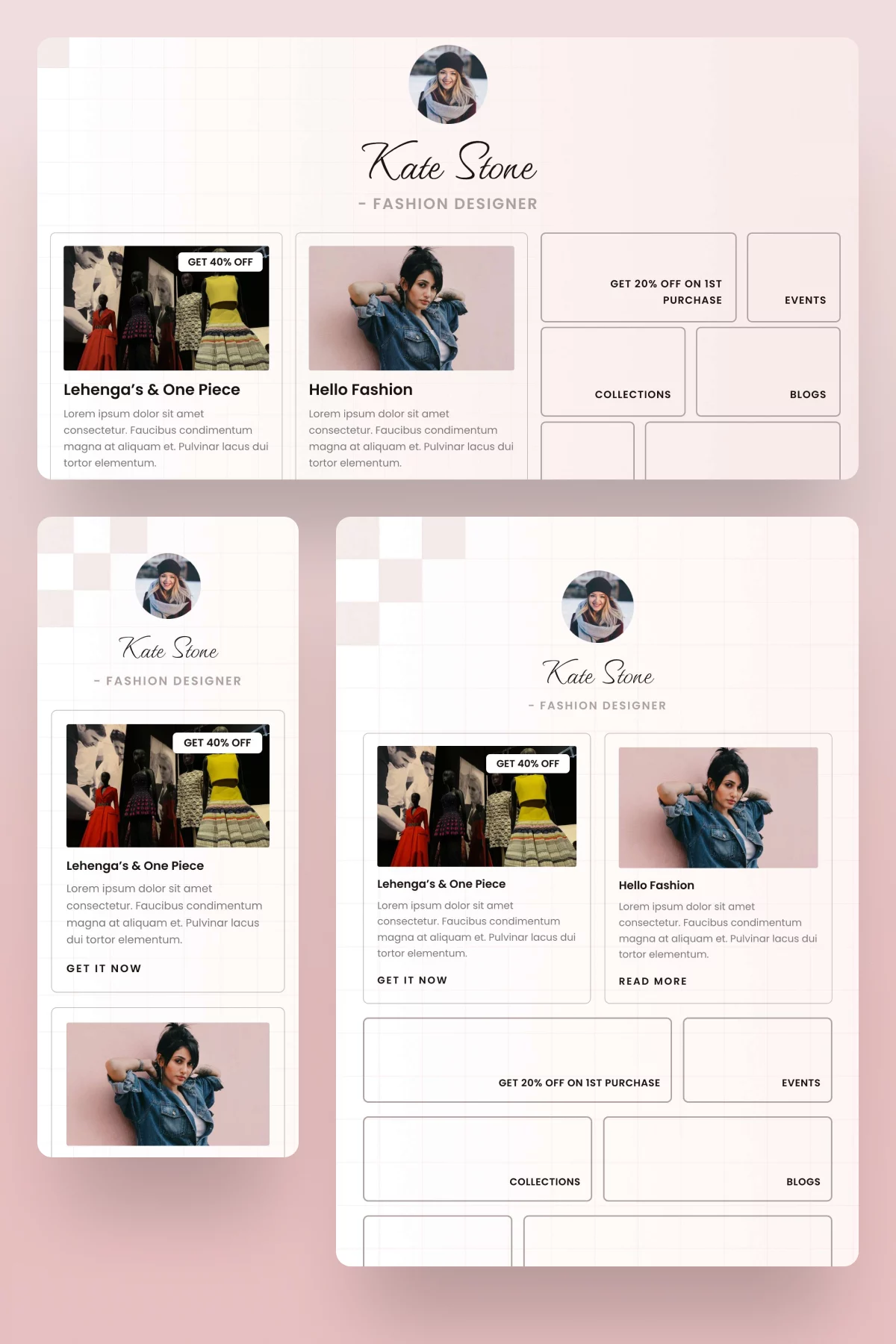 Kate Stone – Fashion Designer